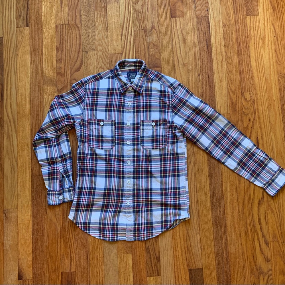 J. Crew men’s button up flannel